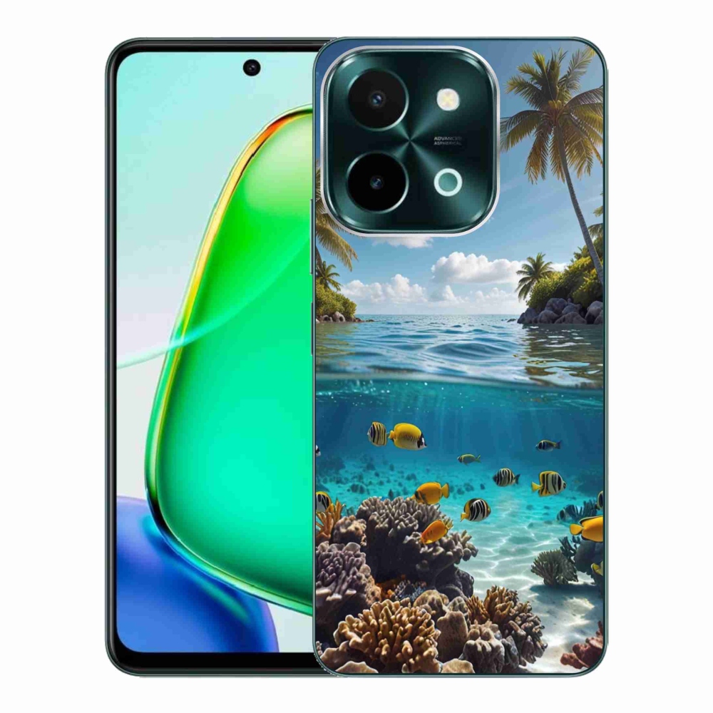 Gélový kryt mmCase na Vivo Y28 - morský svet 4