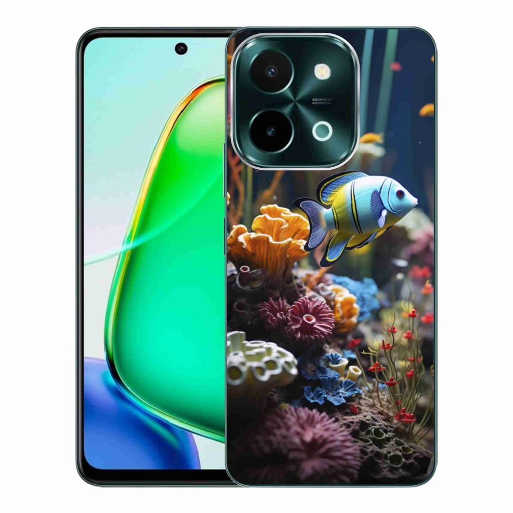 Gélový kryt mmCase na Vivo Y28 - morský svet 5