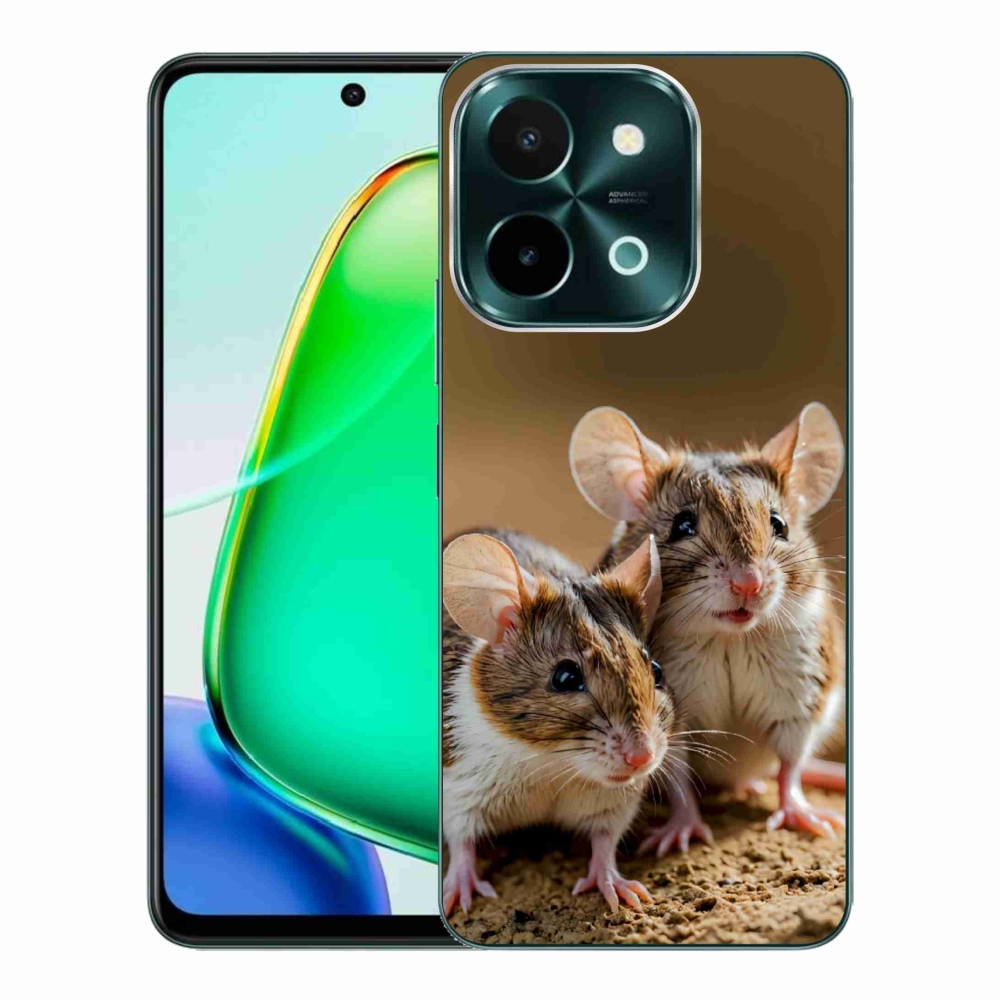Gélový kryt mmCase na Vivo Y28 - myší duo