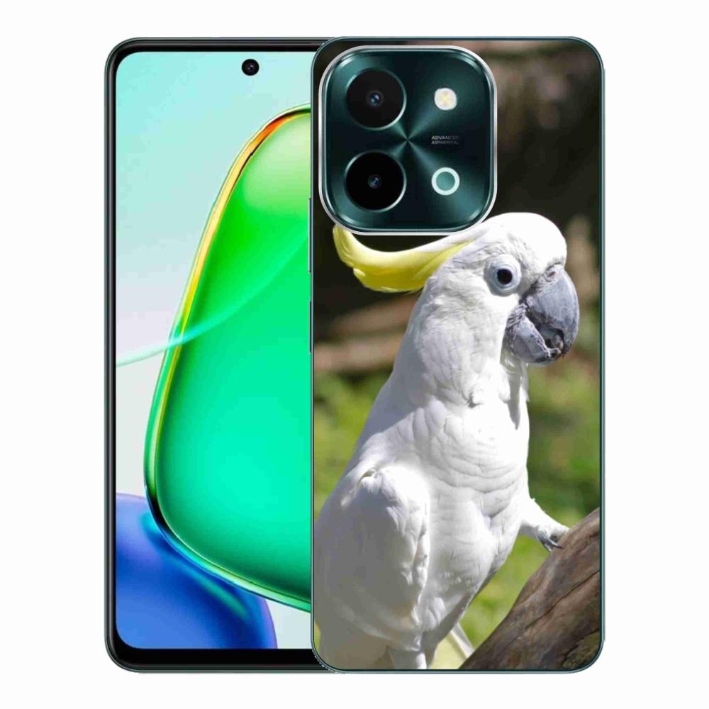 Gélový kryt mmCase na Vivo Y28 - papagáj kakadu 2
