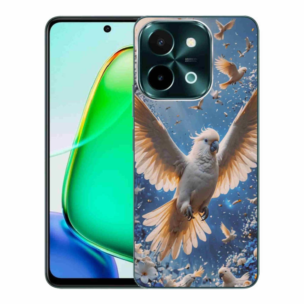 Gélový kryt mmCase na Vivo Y28 - papagáj kakadu