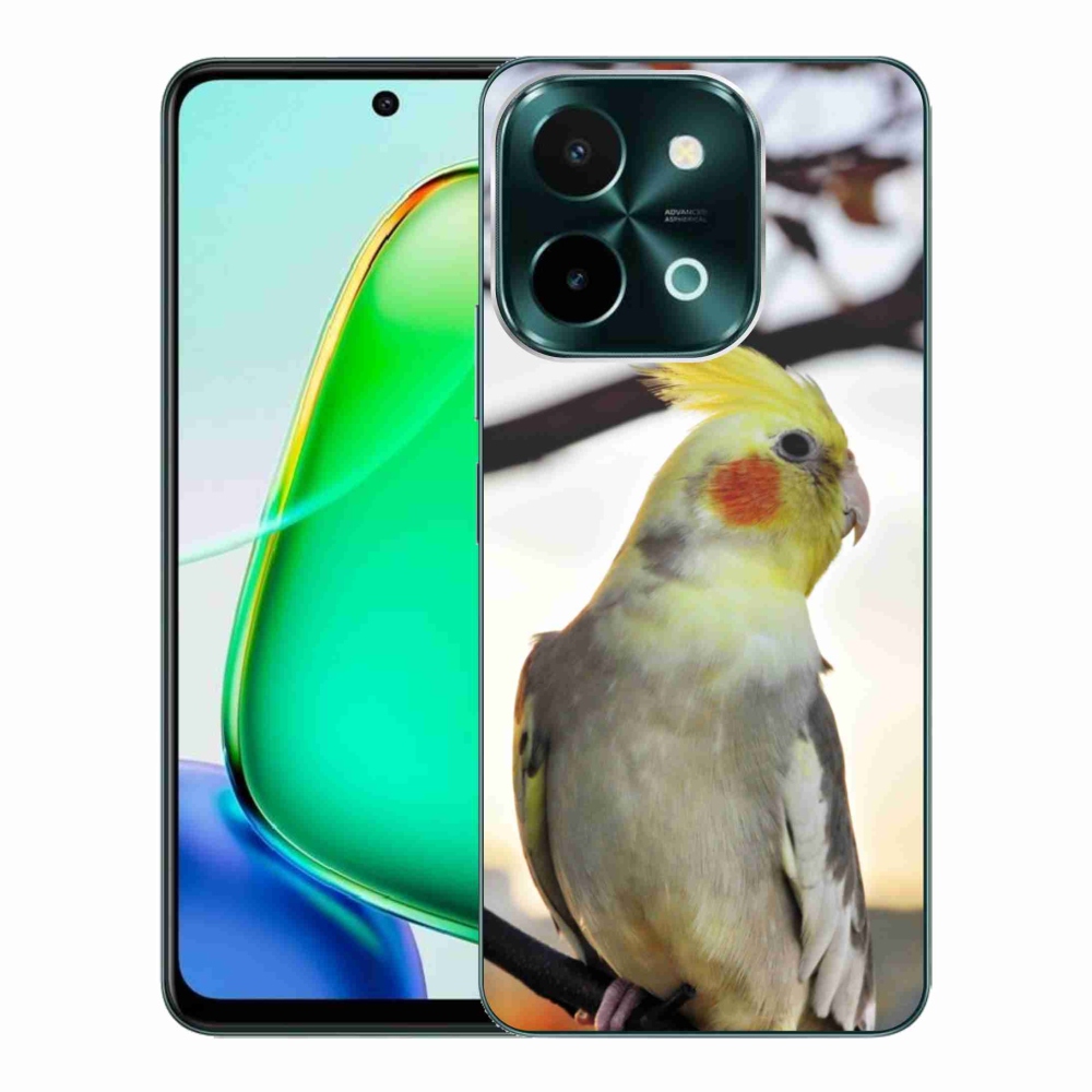 Gélový kryt mmCase na Vivo Y28 - papagáj korela