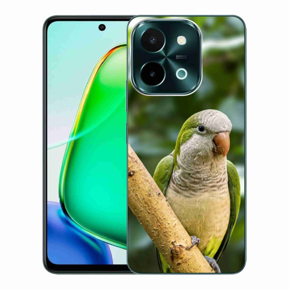 Gélový kryt mmCase na Vivo Y28 - papagáj mníšok