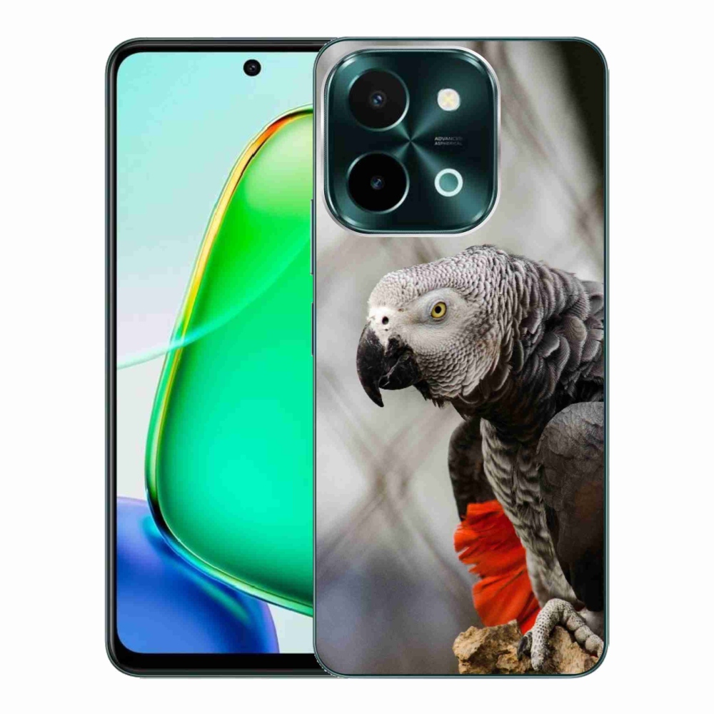 Gélový kryt mmCase na Vivo Y28 - papagáj žako 3