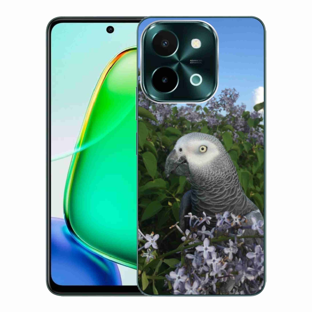 Gélový kryt mmCase na Vivo Y28 - papagáj žako