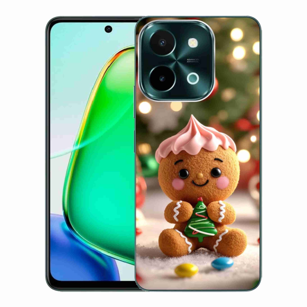 Gélový kryt mmCase na Vivo Y28 - perníček
