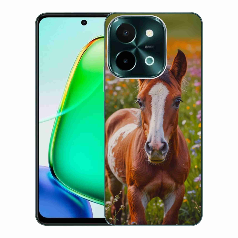 Gélový kryt mmCase na Vivo Y28 - roztomilé žriebä