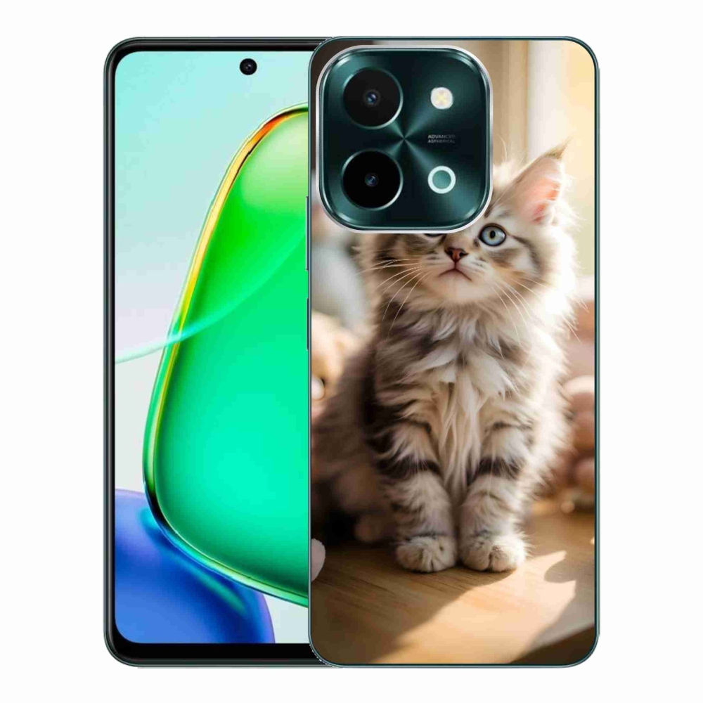 Gélový kryt mmCase na Vivo Y28 - roztomilé mačiatko 10