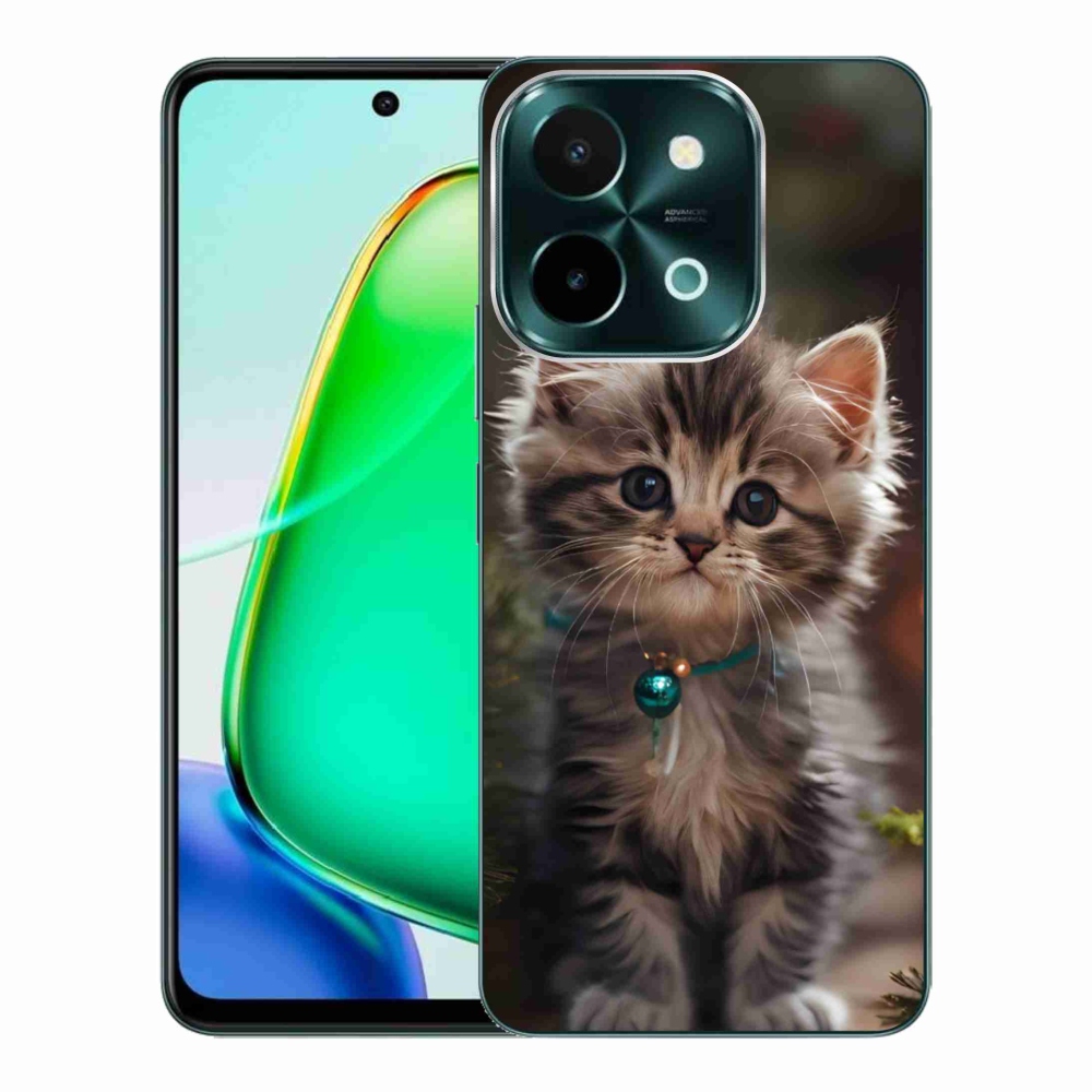 Gélový kryt mmCase na Vivo Y28 - roztomilé mačiatko 11