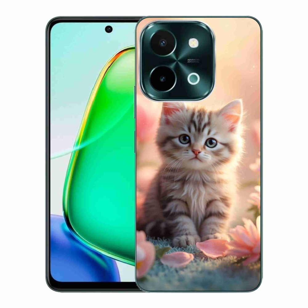 Gélový kryt mmCase na Vivo Y28 - roztomilé mačiatko 8