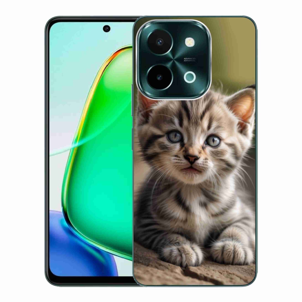 Gélový kryt mmCase na Vivo Y28 - roztomilé mačiatko 9