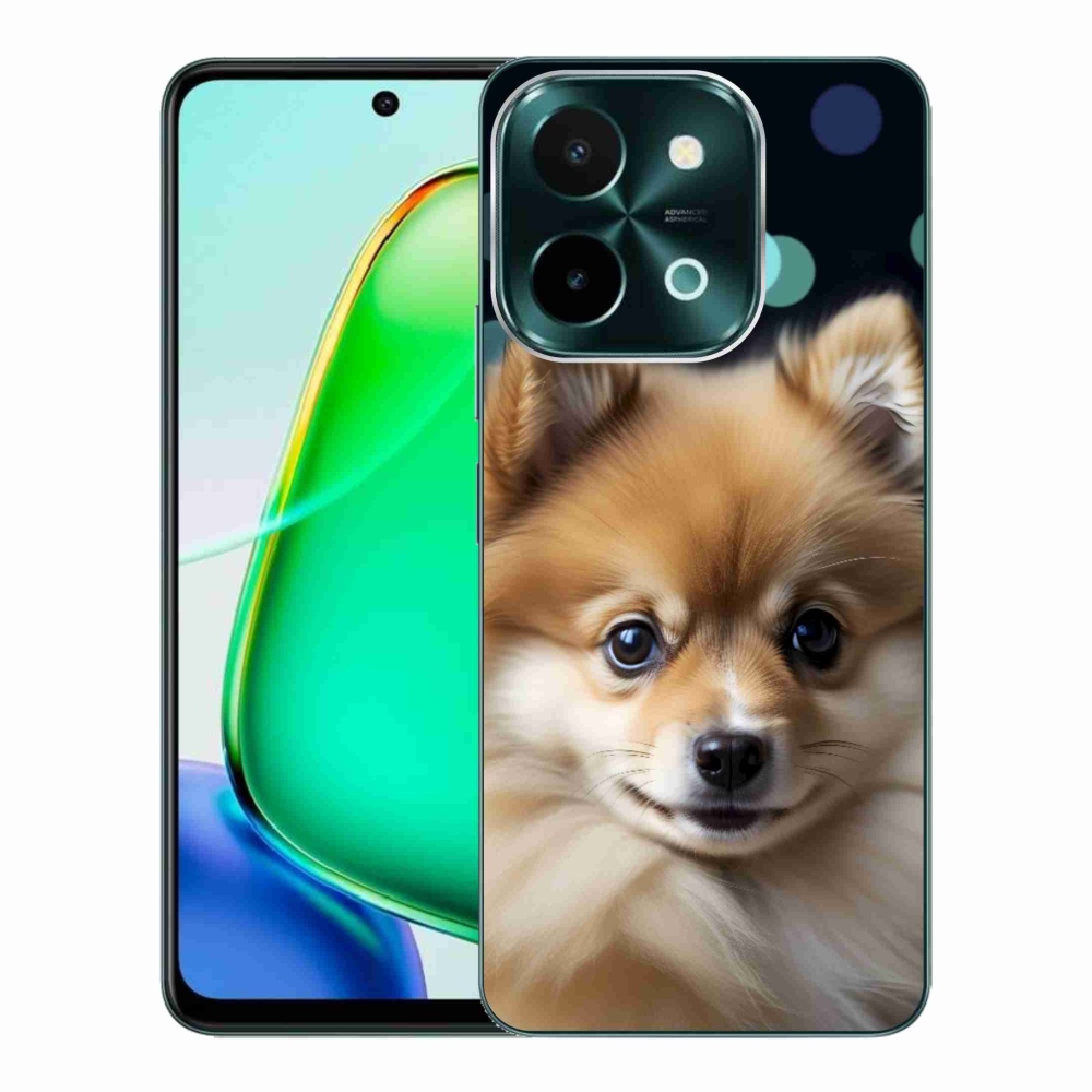 Gélový kryt mmCase na Vivo Y28 - roztomilý pomeranian