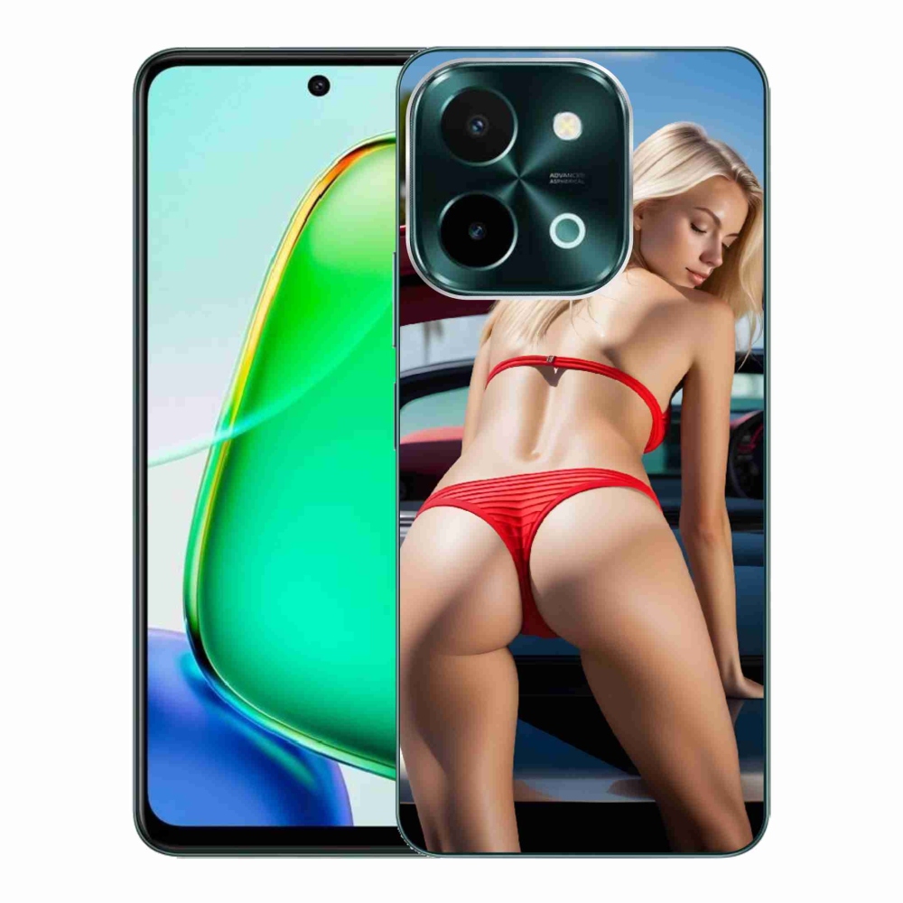 Gélový kryt mmCase na Vivo Y28 - sexy žena 2