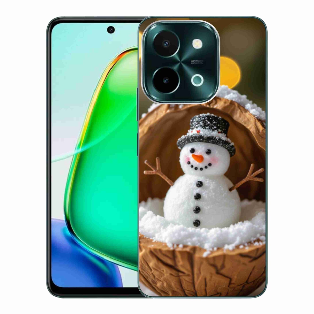 Gélový kryt mmCase na Vivo Y28 - snehuliak 4