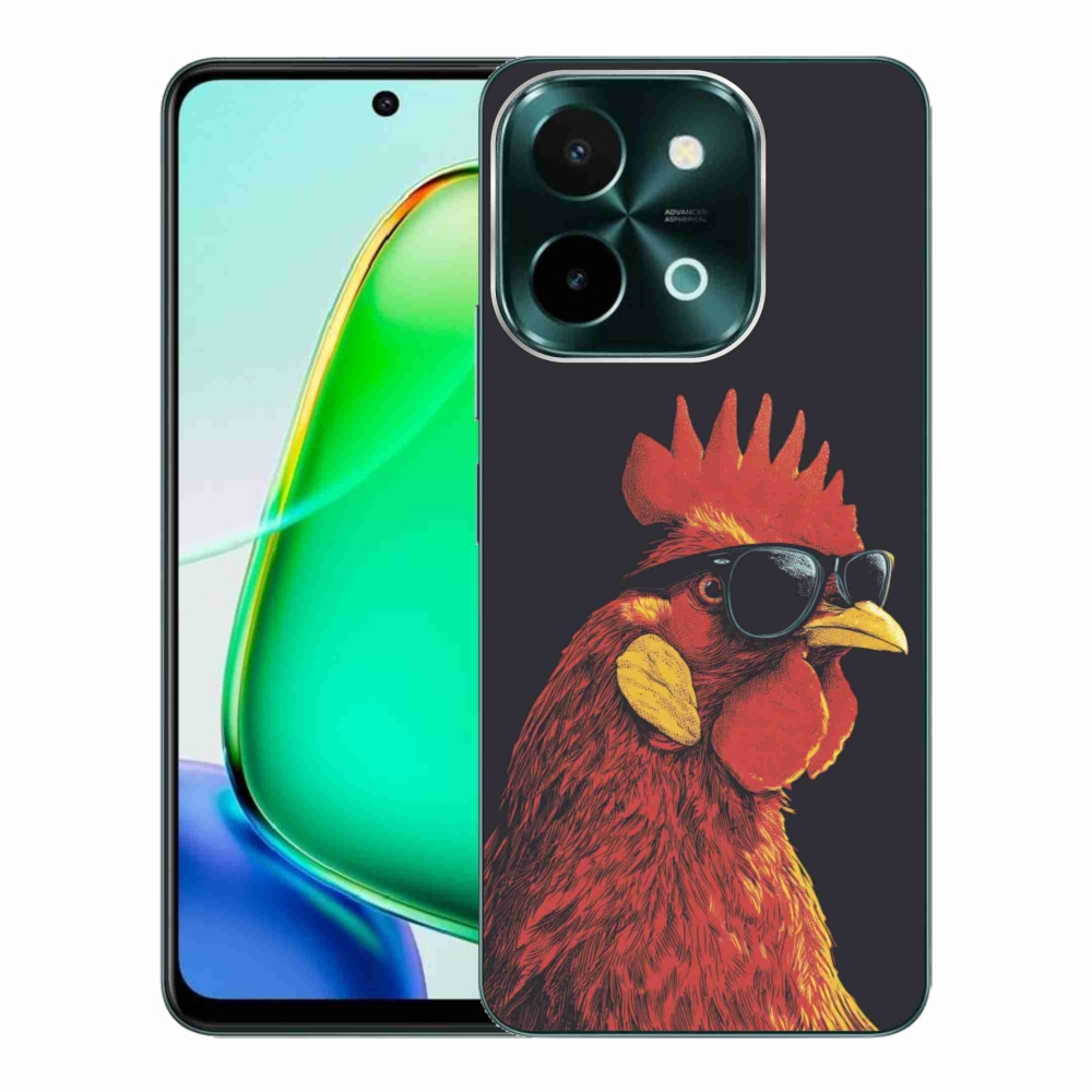Gélový kryt mmCase na Vivo Y28 - štýlový kohút