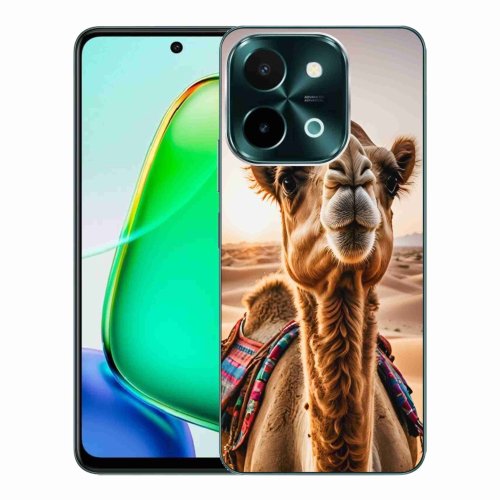 Gélový kryt mmCase na Vivo Y28 - ťava