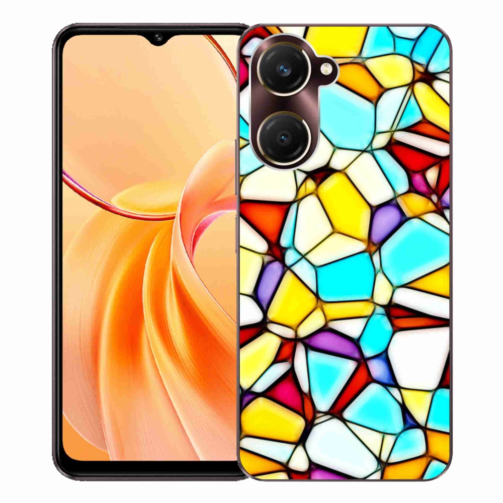 Gélový kryt mmCase na Vivo Y28s 5G - abstraktný motív 40