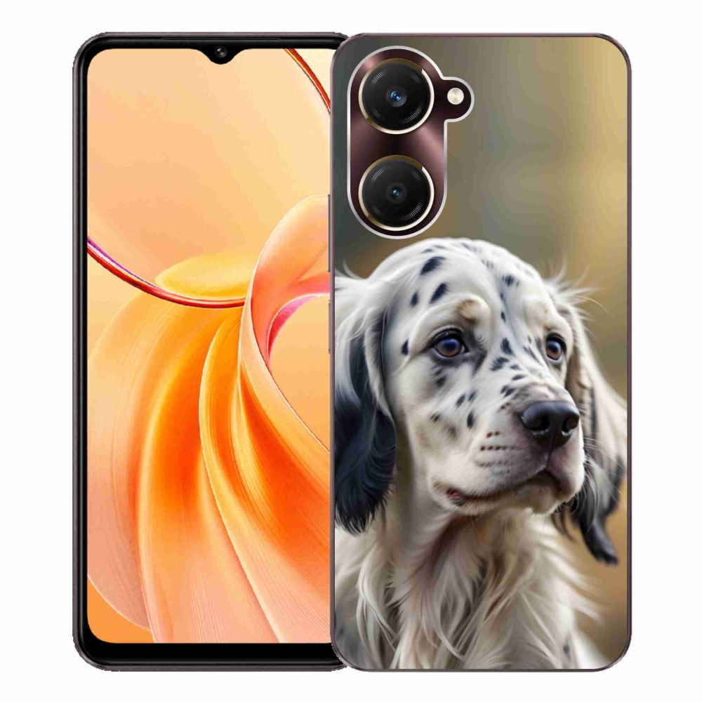 Gélový kryt mmCase na Vivo Y28s 5G - anglický seter