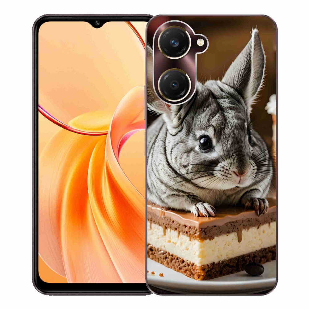 Gélový kryt mmCase na Vivo Y28s 5G - činčila