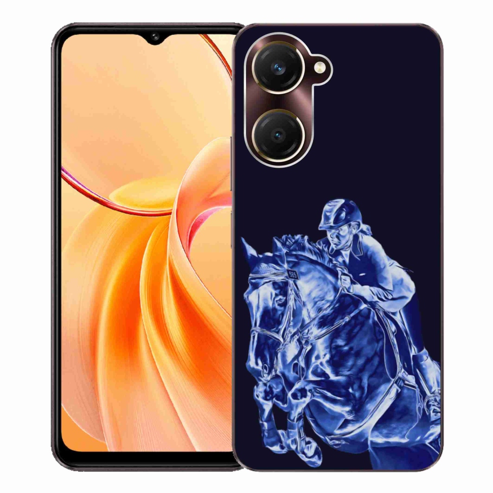 Gélový kryt mmCase na Vivo Y28s 5G - dostihový kôň