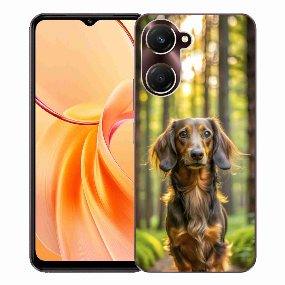Gélový kryt mmCase na Vivo Y28s 5G - jazvečík 4