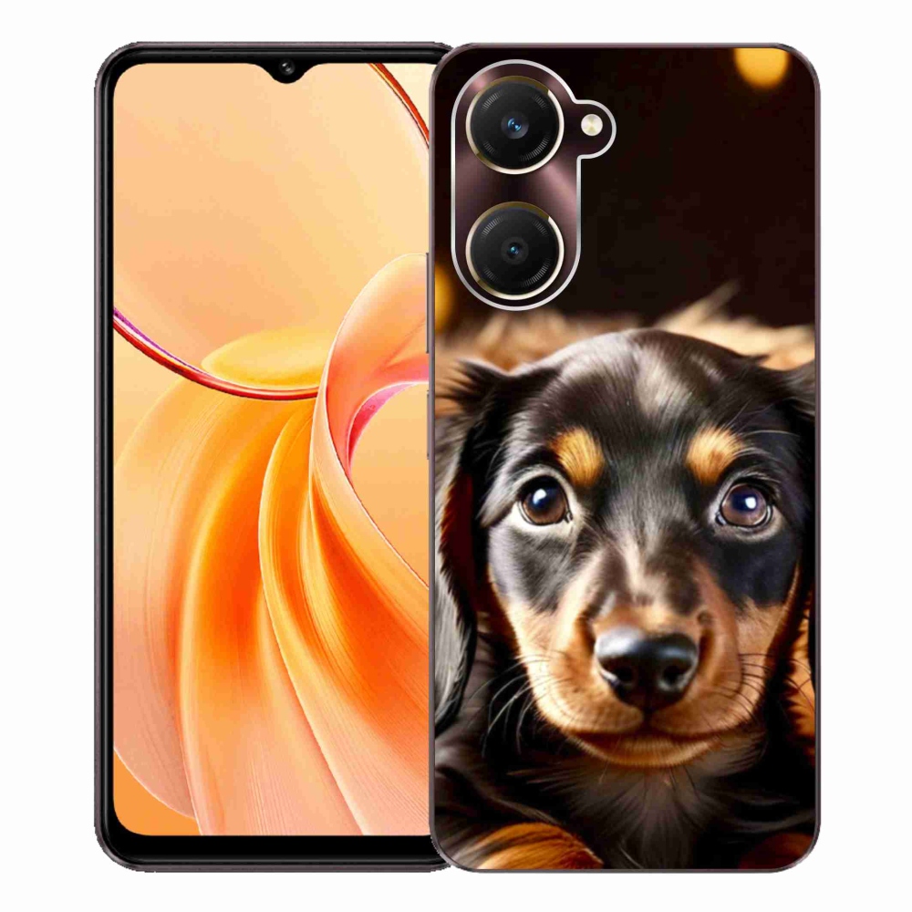 Gélový kryt mmCase na Vivo Y28s 5G - jazvečík