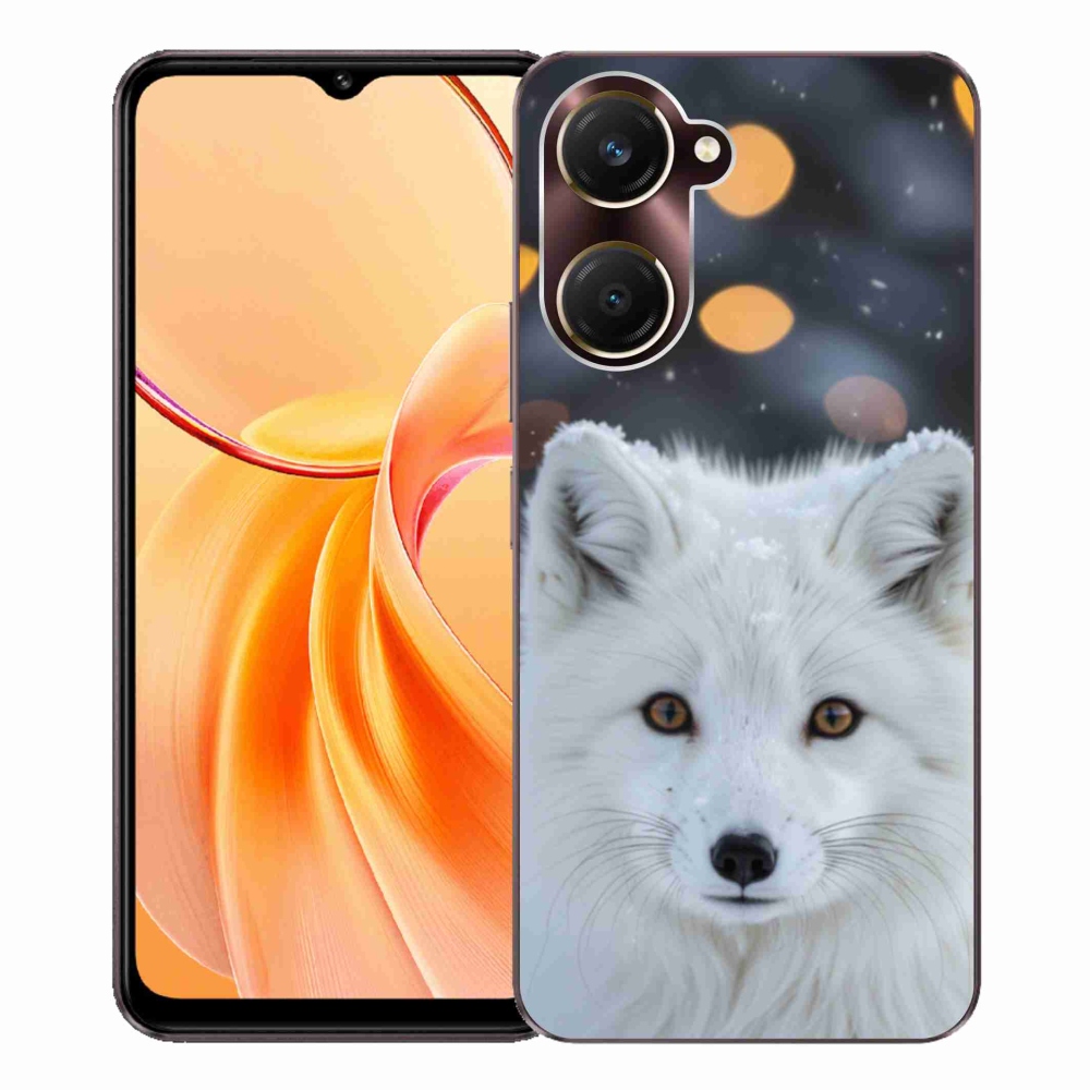 Gélový kryt mmCase na Vivo Y28s 5G - líška polárna