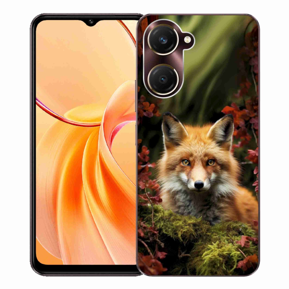 Gélový kryt mmCase na Vivo Y28s 5G - líška v lese