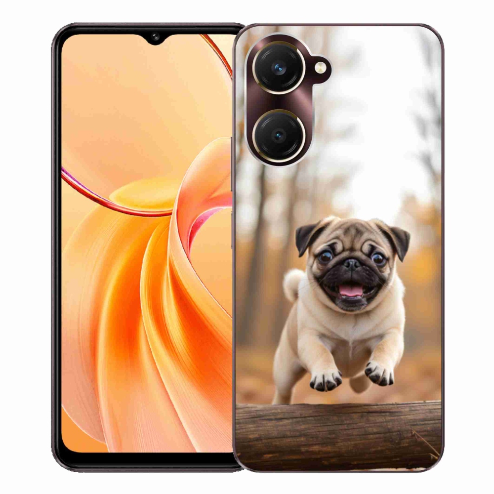 Gélový kryt mmCase na Vivo Y28s 5G - mops 2