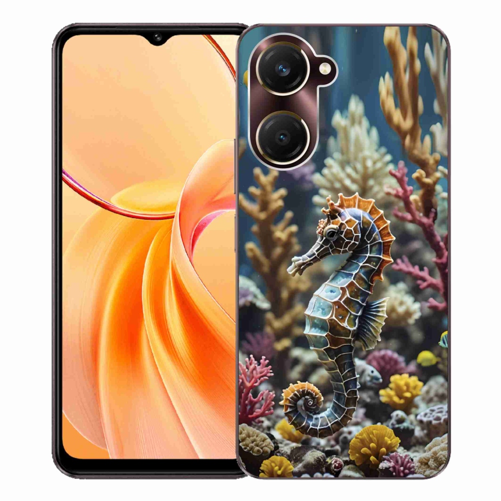 Gélový kryt mmCase na Vivo Y28s 5G - morský koník 2