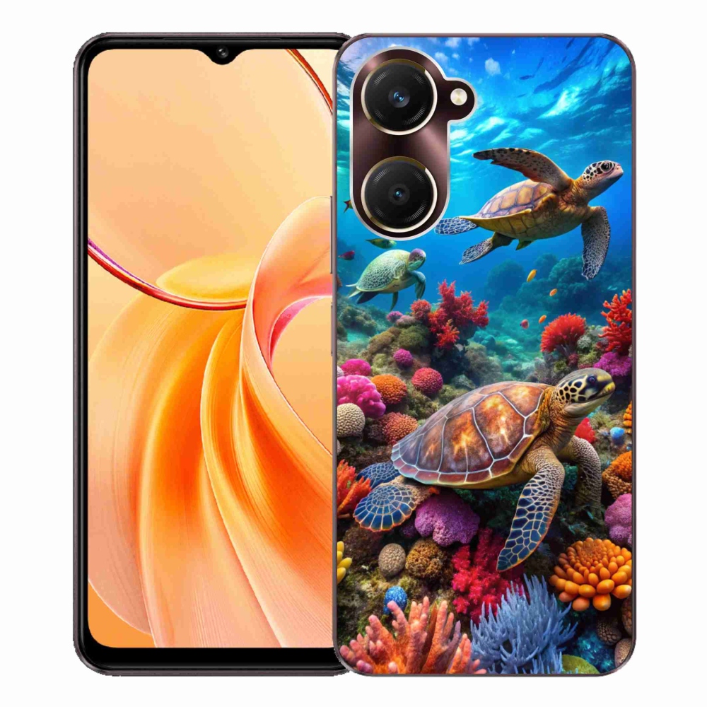 Gélový kryt mmCase na Vivo Y28s 5G - morský svet 2