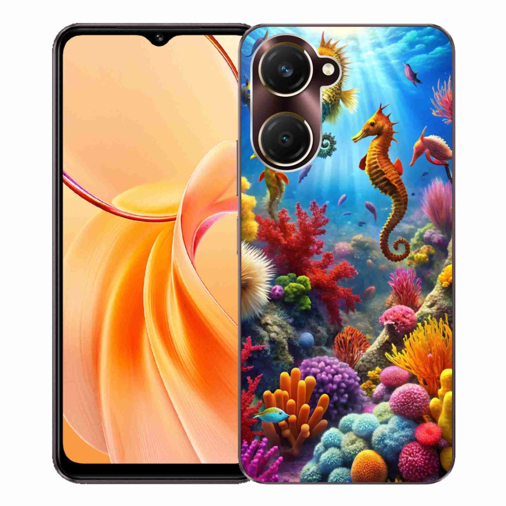Gélový kryt mmCase na Vivo Y28s 5G - morský svet 3