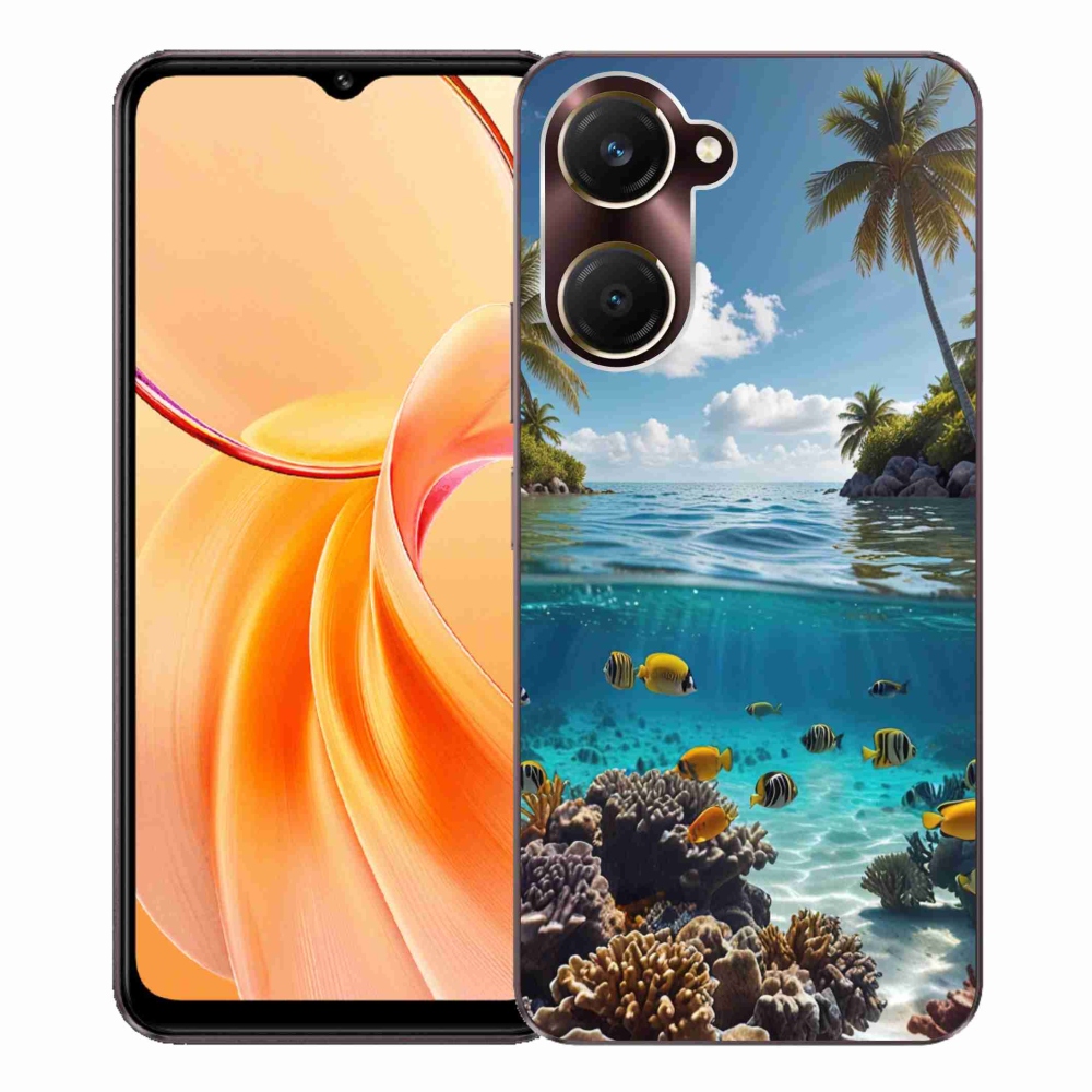 Gélový kryt mmCase na Vivo Y28s 5G - morský svet 4