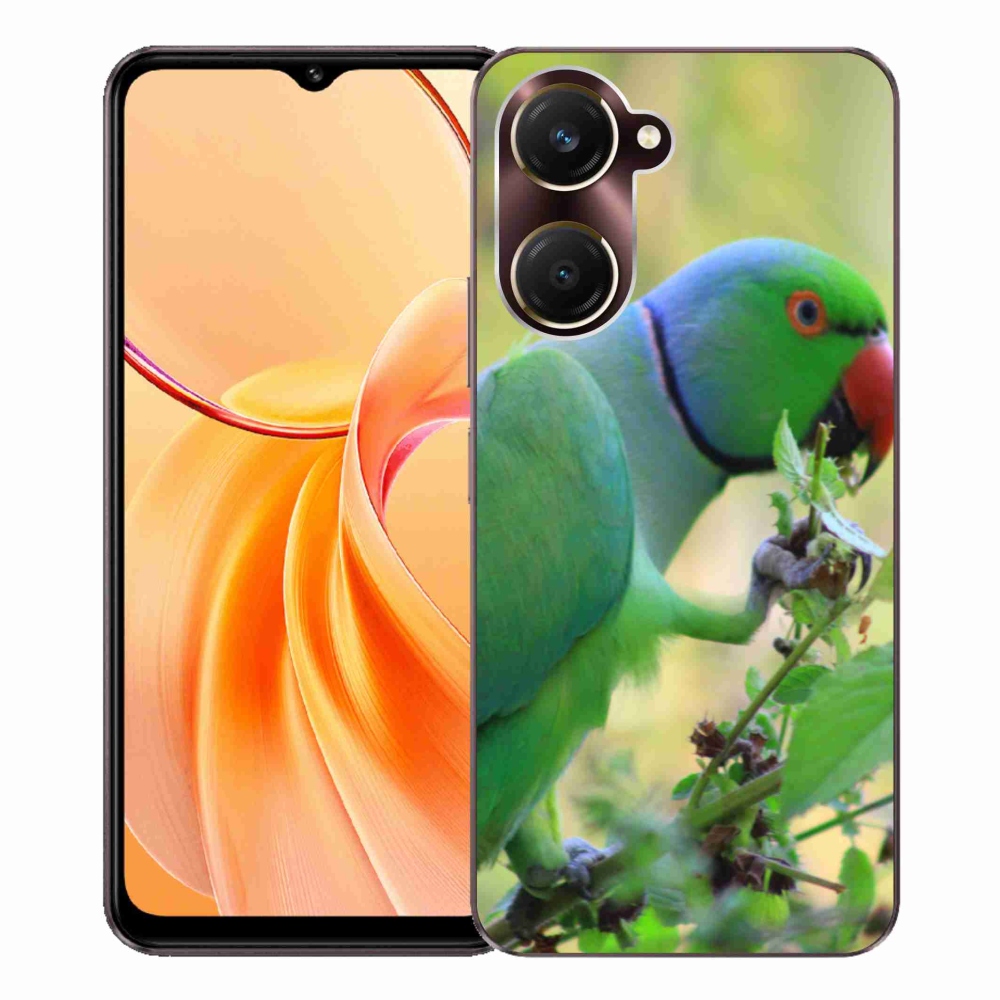 Gélový kryt mmCase na Vivo Y28s 5G - papagáj alender