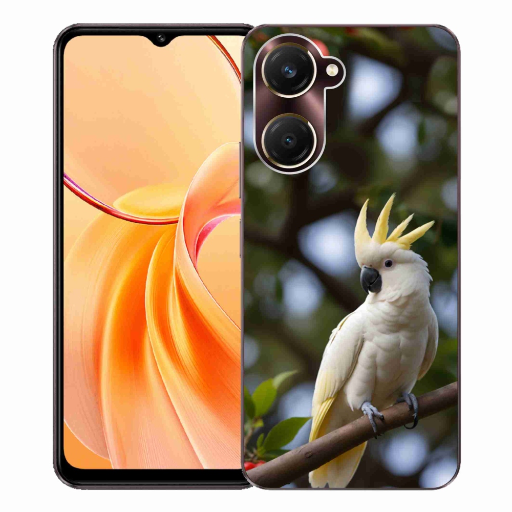 Gélový kryt mmCase na Vivo Y28s 5G - papagáj kakadu 3
