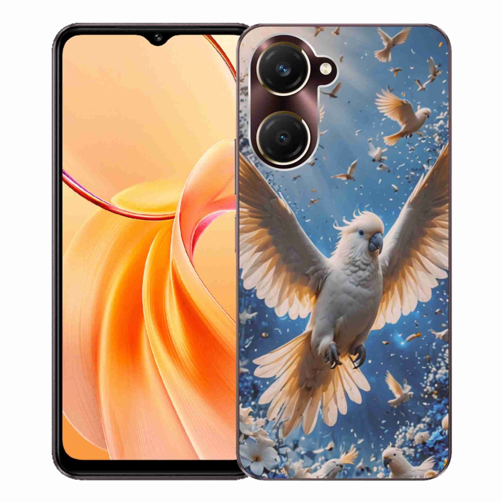 Gélový kryt mmCase na Vivo Y28s 5G - papagáj kakadu