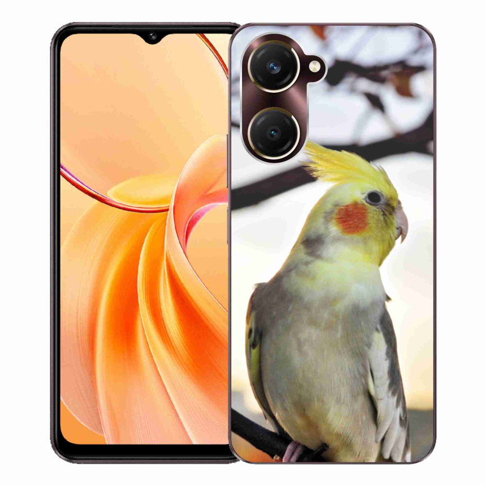 Gélový kryt mmCase na Vivo Y28s 5G - papagáj korela