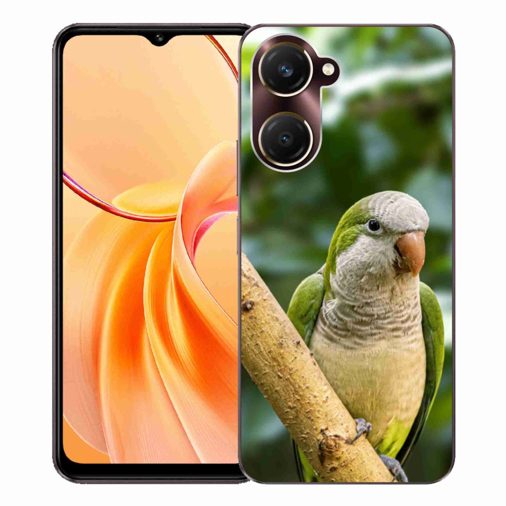 Gélový kryt mmCase na Vivo Y28s 5G - papagáj mníšok