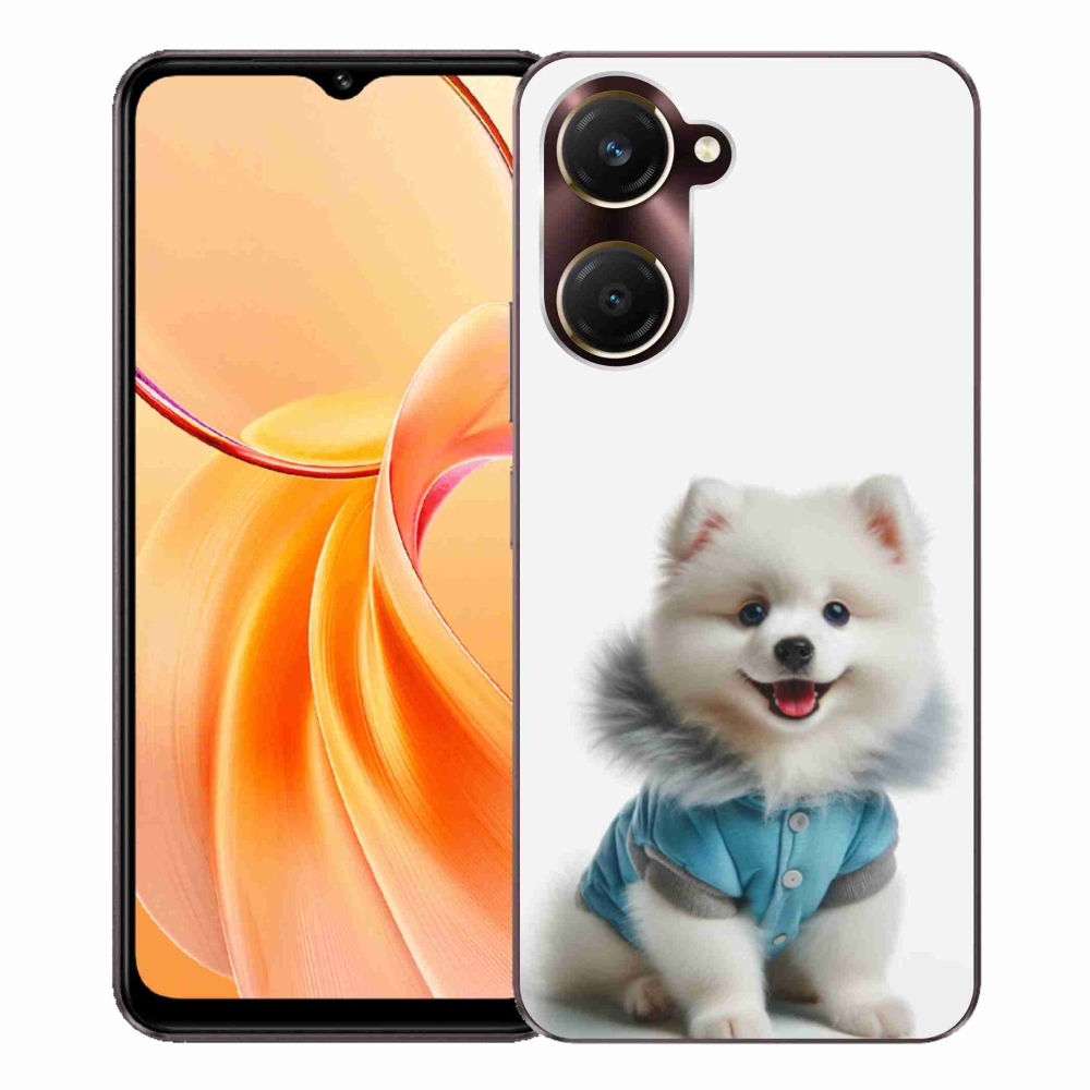 Gélový kryt mmCase na Vivo Y28s 5G - pomeranian