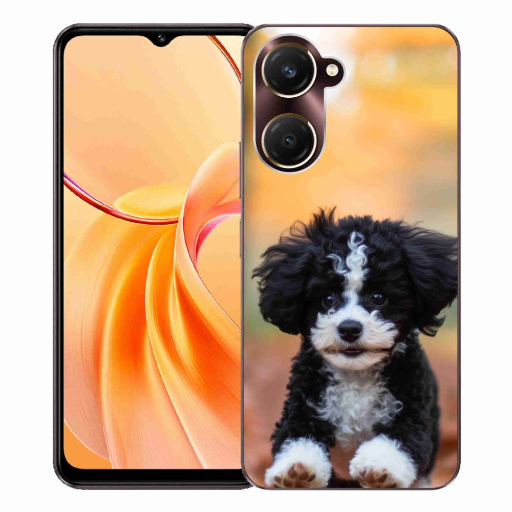 Gélový kryt mmCase na Vivo Y28s 5G - roztomilé šteňa 2