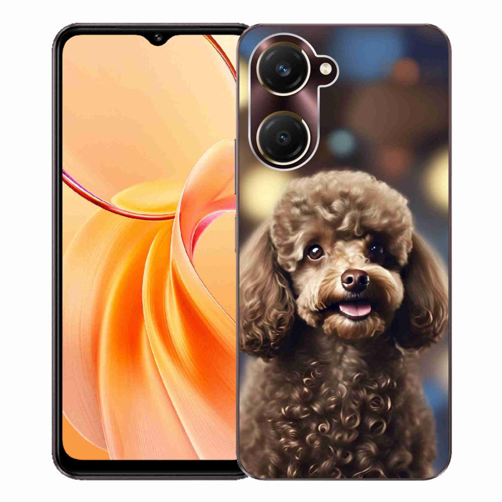Gélový kryt mmCase na Vivo Y28s 5G - roztomilý pudel