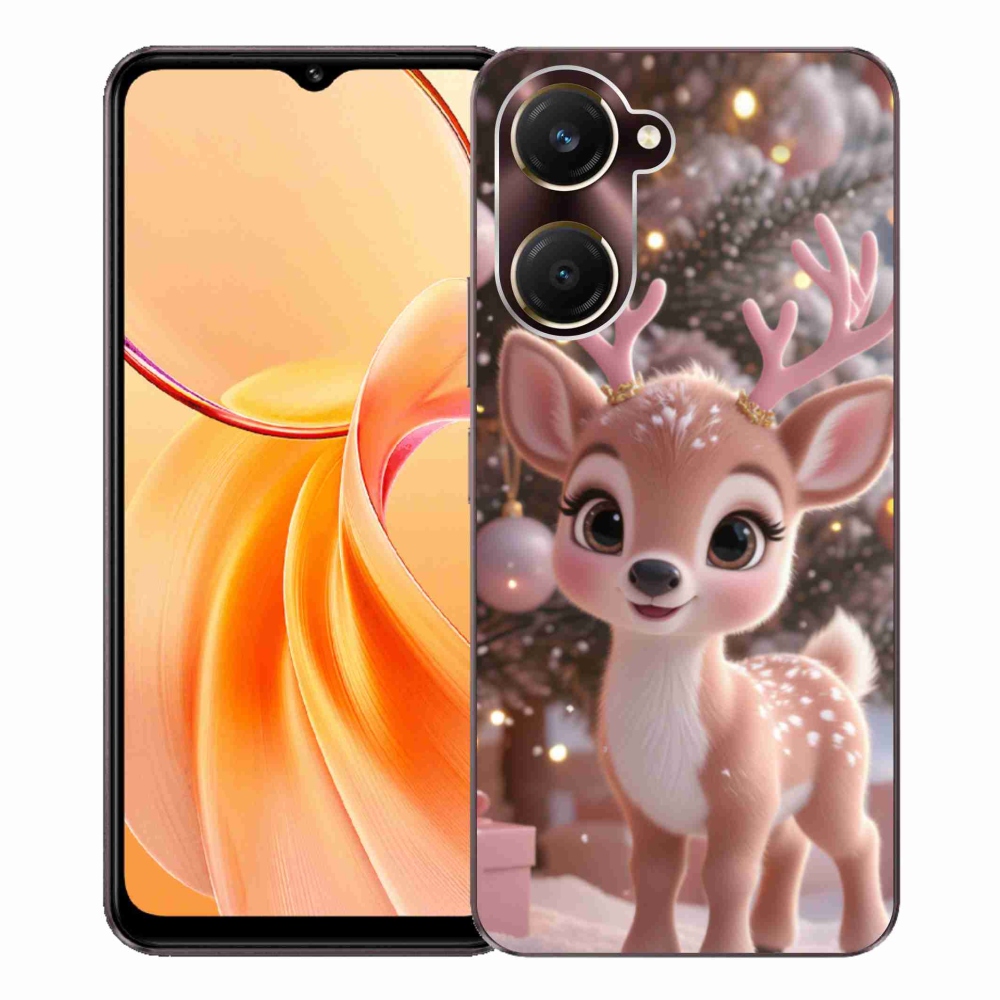 Gélový kryt mmCase na Vivo Y28s 5G - roztomilý sob