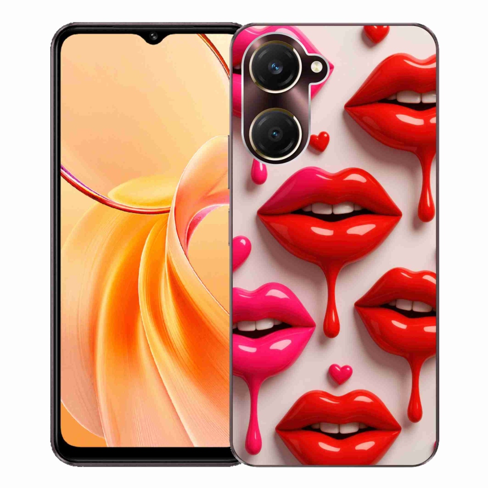 Gélový kryt mmCase na Vivo Y28s 5G - pery 2