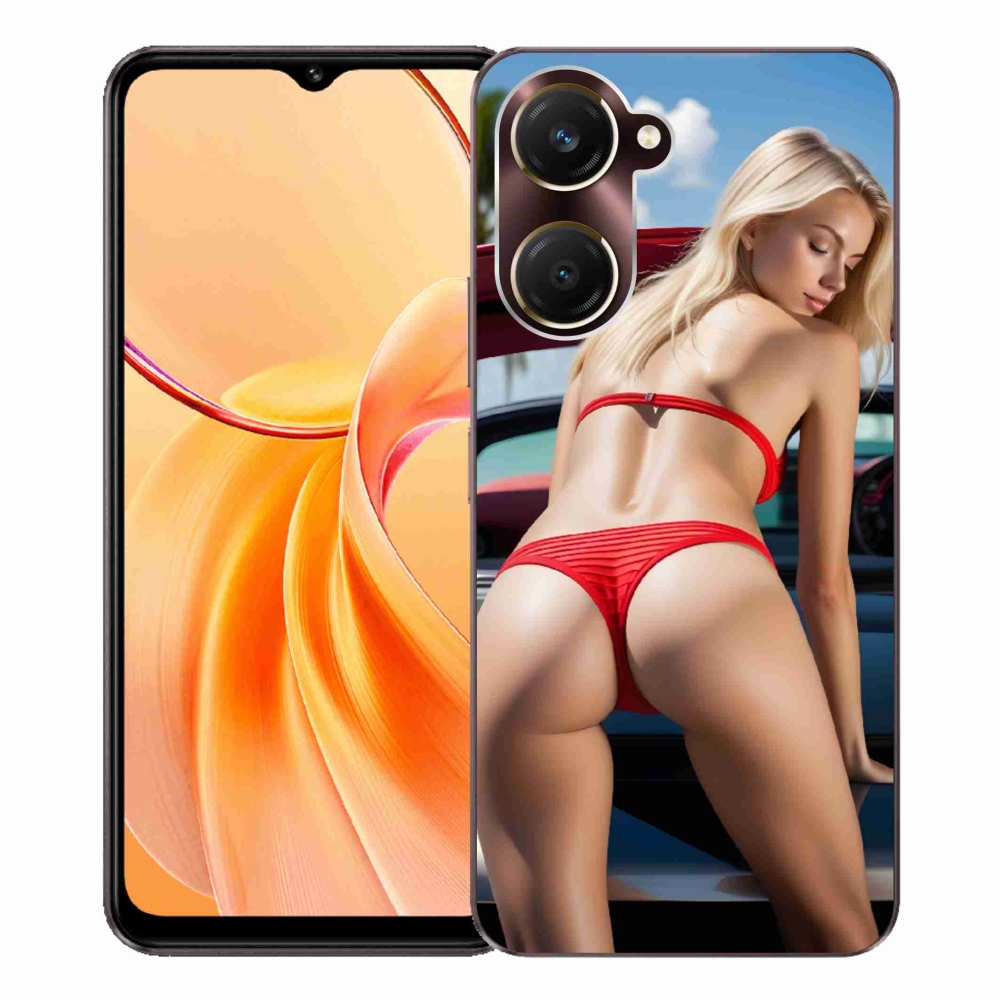 Gélový kryt mmCase na Vivo Y28s 5G - sexy žena 2