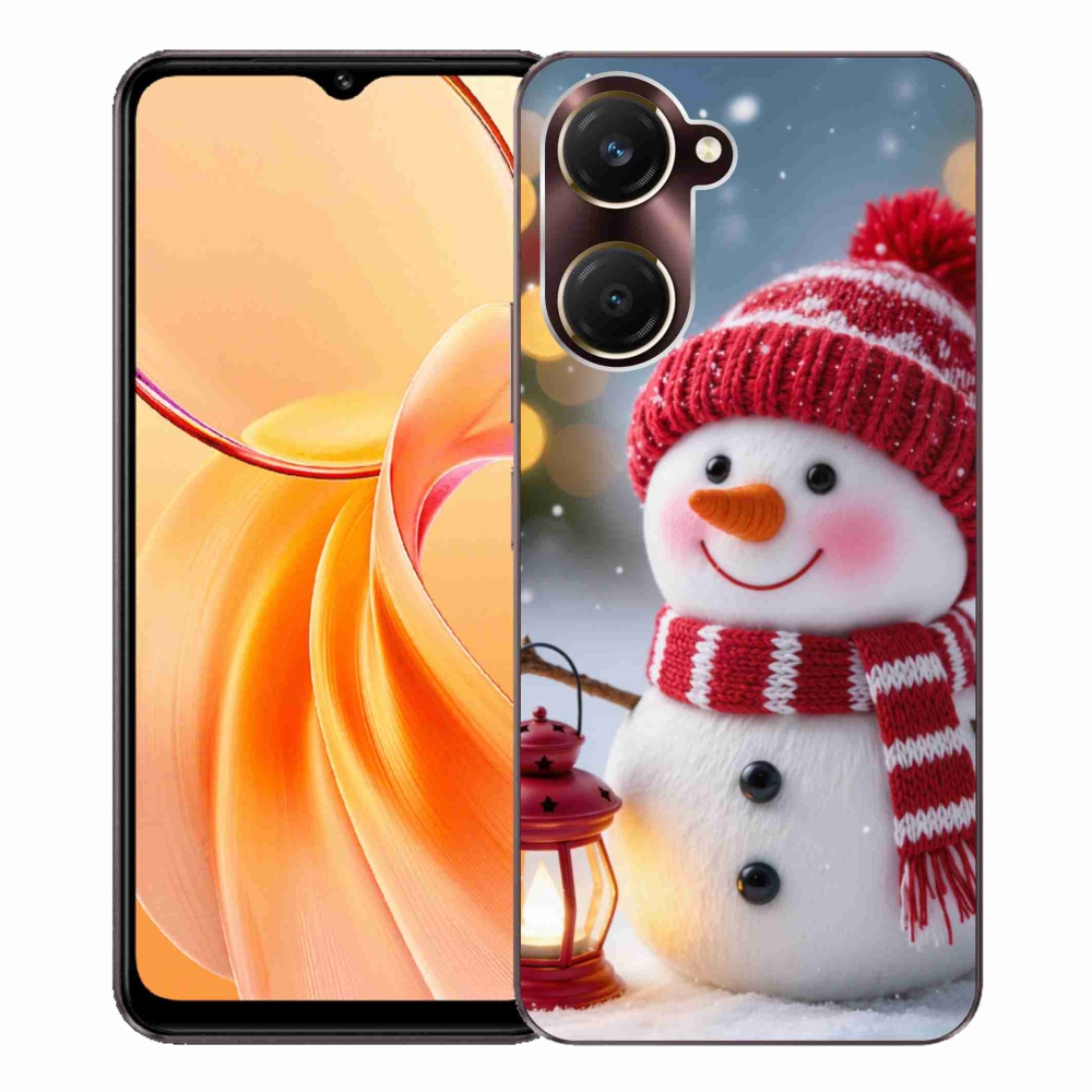 Gélový kryt mmCase na Vivo Y28s 5G - snehuliak 2