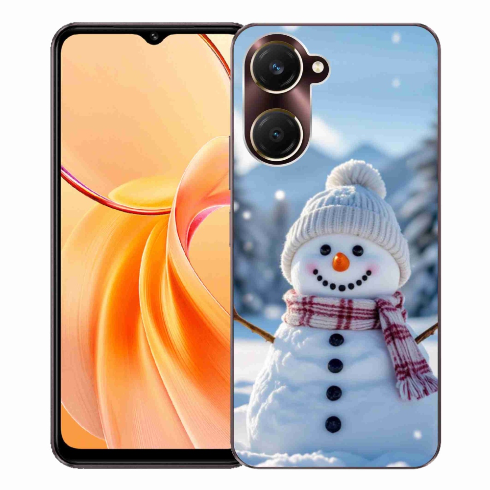 Gélový kryt mmCase na Vivo Y28s 5G - snehuliak 3