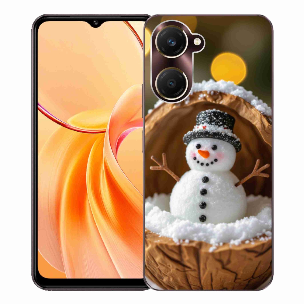 Gélový kryt mmCase na Vivo Y28s 5G - snehuliak 4