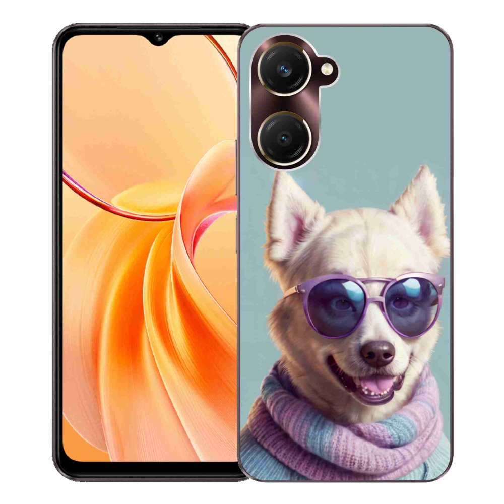 Gélový kryt mmCase na Vivo Y28s 5G - štýlový nemecký špic