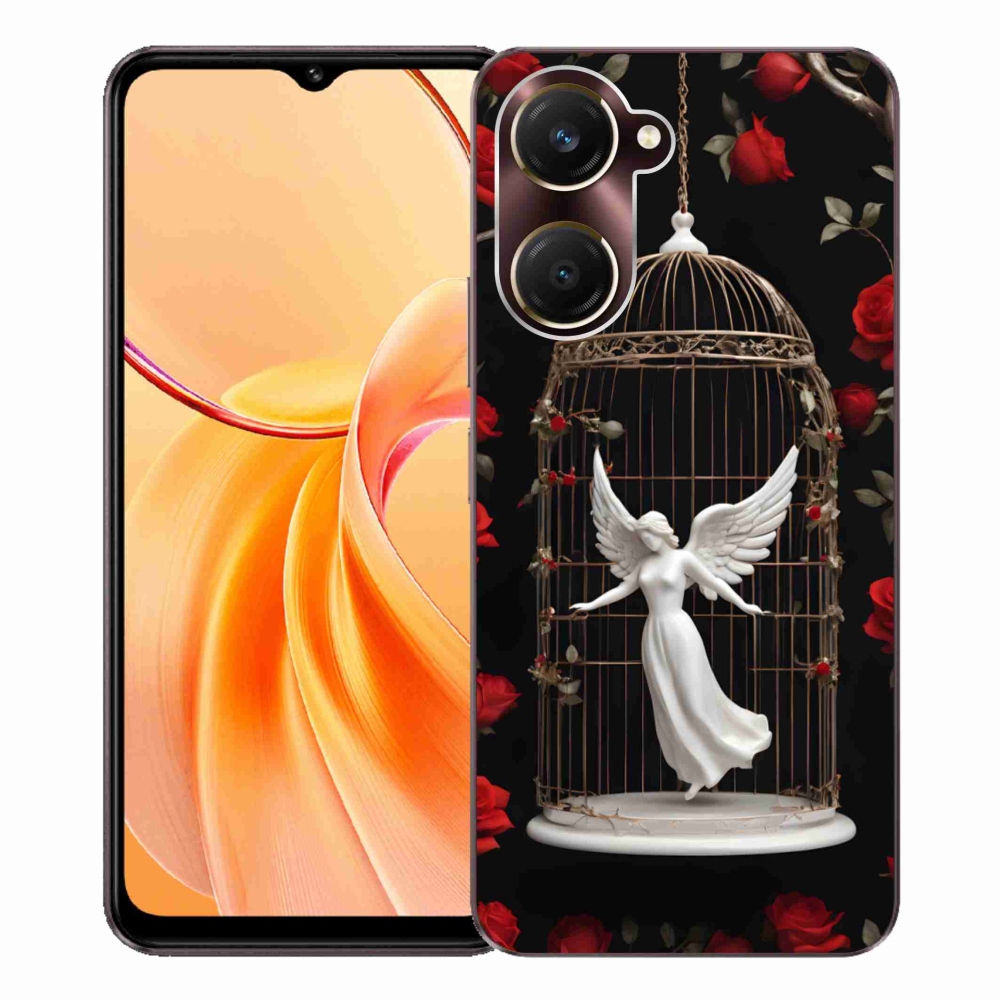 Gélový kryt mmCase na Vivo Y28s 5G - uväznený anjel