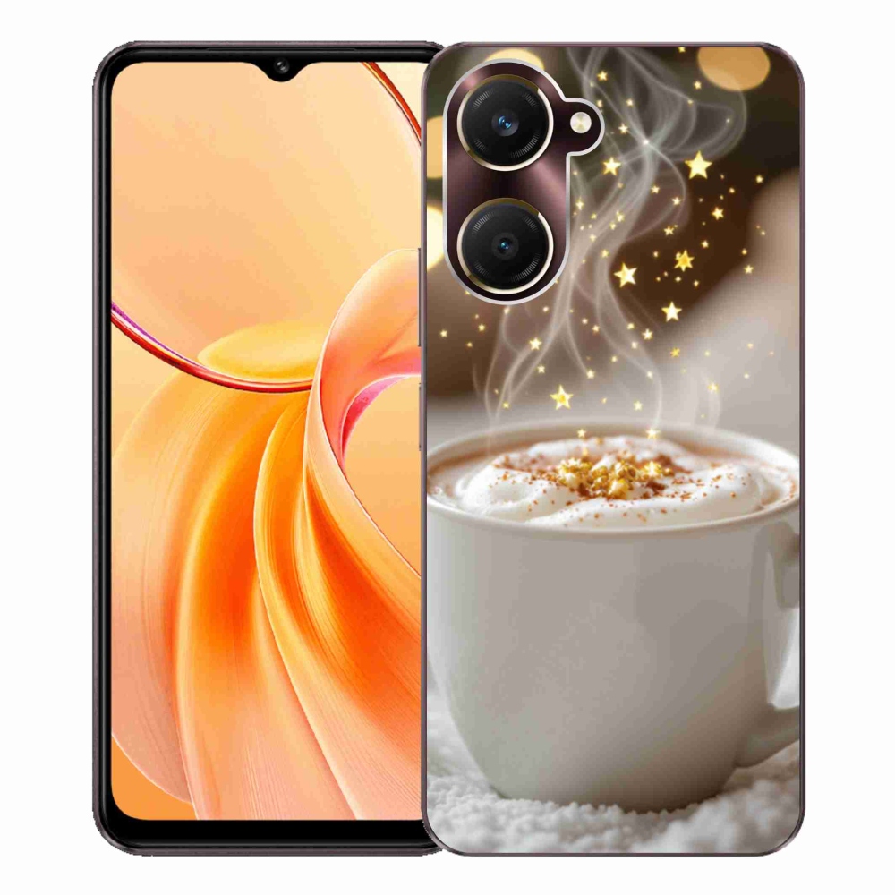 Gélový kryt mmCase na Vivo Y28s 5G - vianočný horúci nápoj